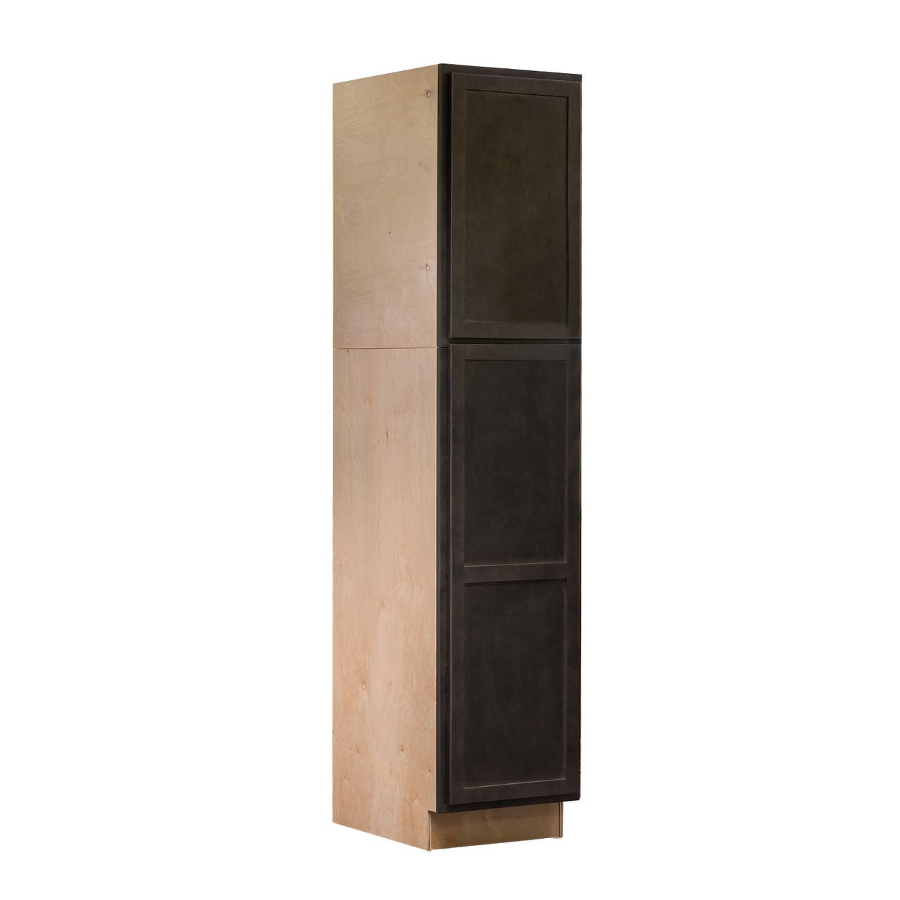 Quicklock RTA (Ready-to-Assemble) Espresso Stain Pantry Cabinet- 24"W