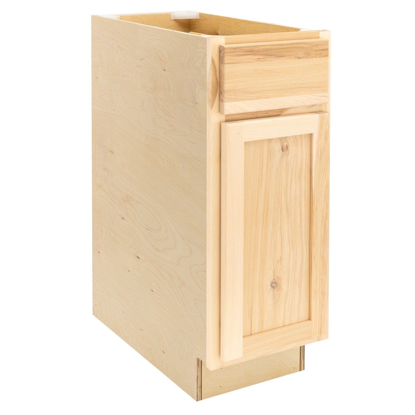 Quicklock Raw Hickory Base Cabinet - Single Door