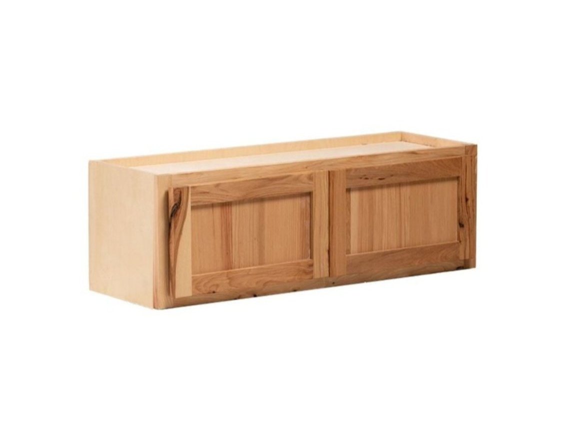 Quicklock Raw Hickory Wall Microwave