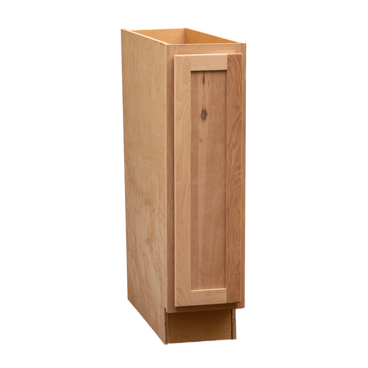 Quicklock Raw Hickory Wall Cabinet