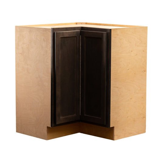 Quicklock Espresso Stain Lazy Susan Cabinet- 30"W