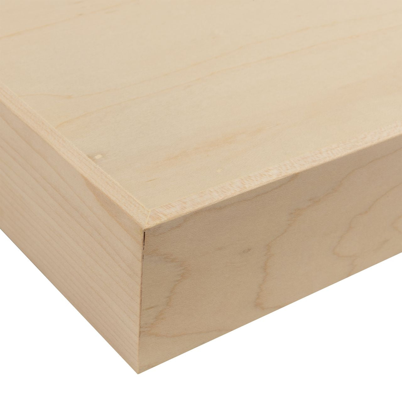 Quicklock Raw Maple Floating Shelf - Slim