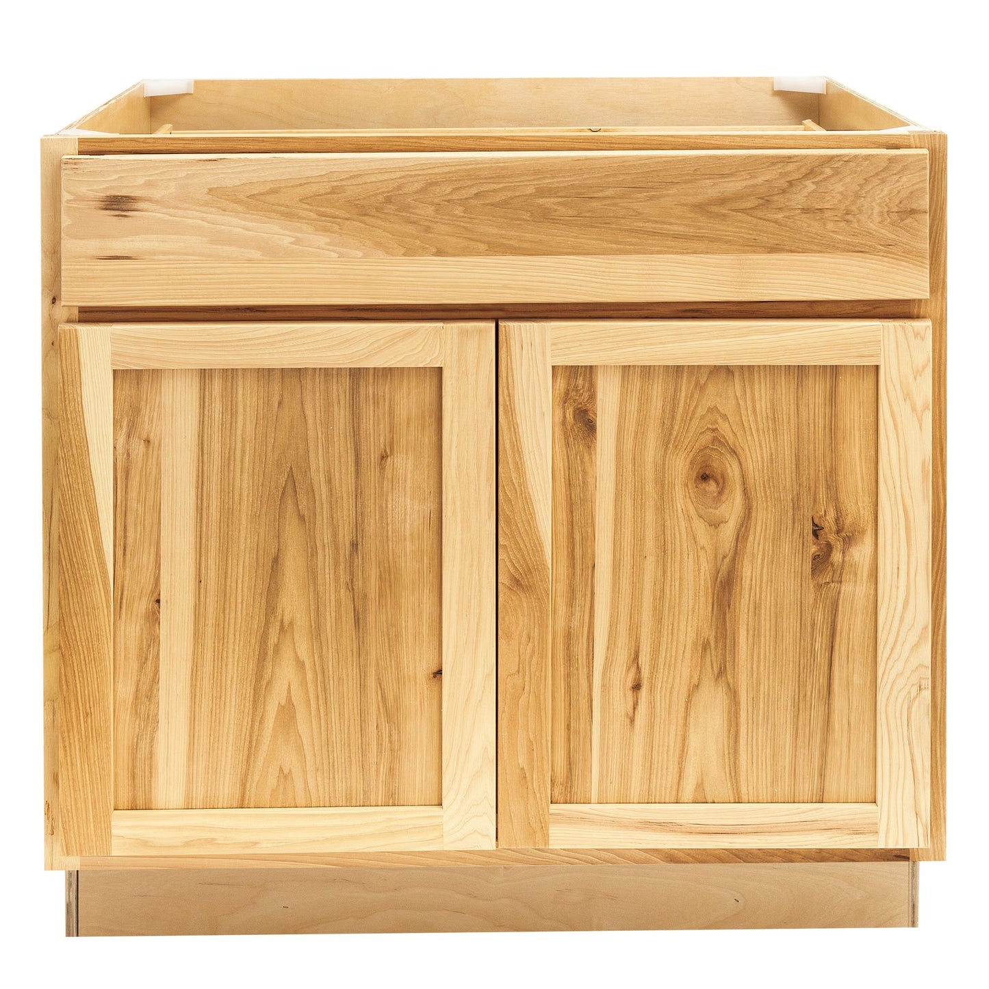 Quicklock Rustic Hickory Sink Base Cabinet