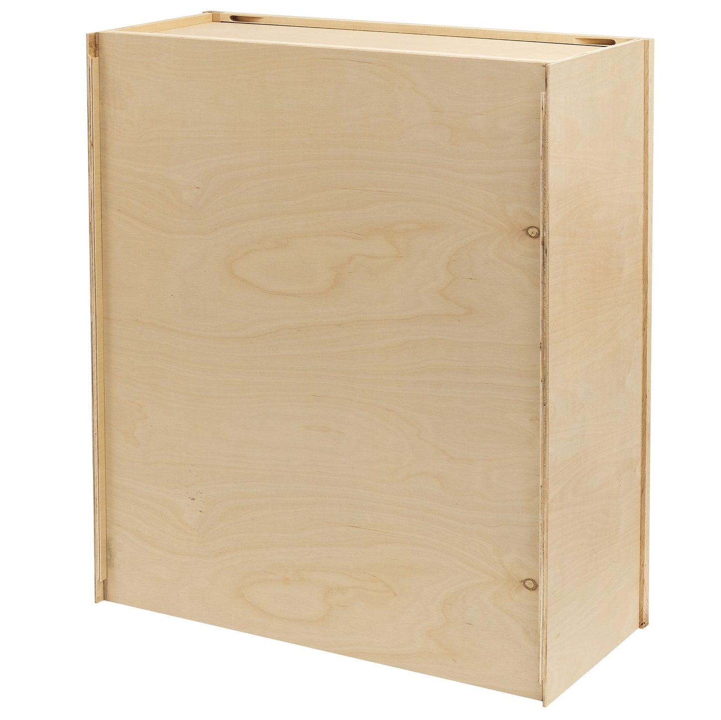 Quicklock Rustic Hickory Wall Cabinet - Double Door