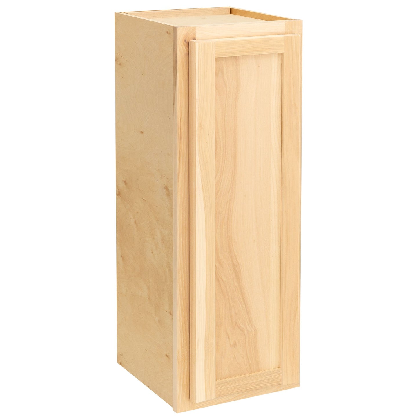 Quicklock Raw Hickory Wall Cabinet