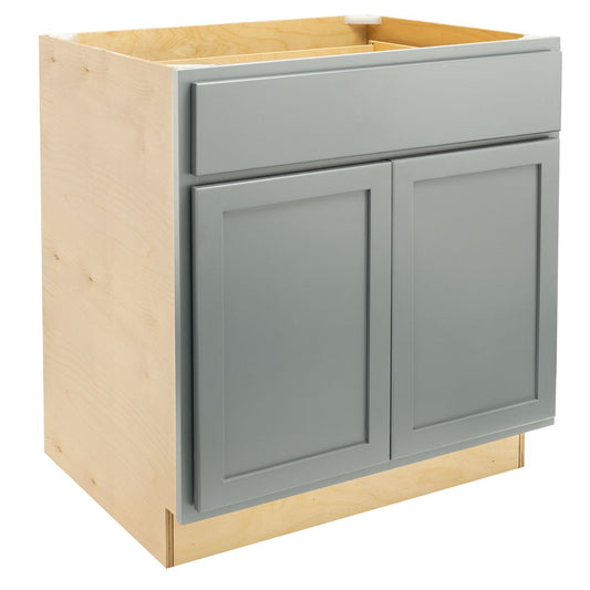 Quicklock Magnetic Gray Base Cabinet - Double Door