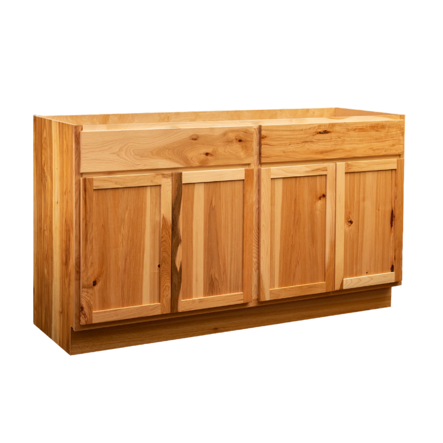 Quicklock Rustic Hickory Vanity Base Cabinet - Large