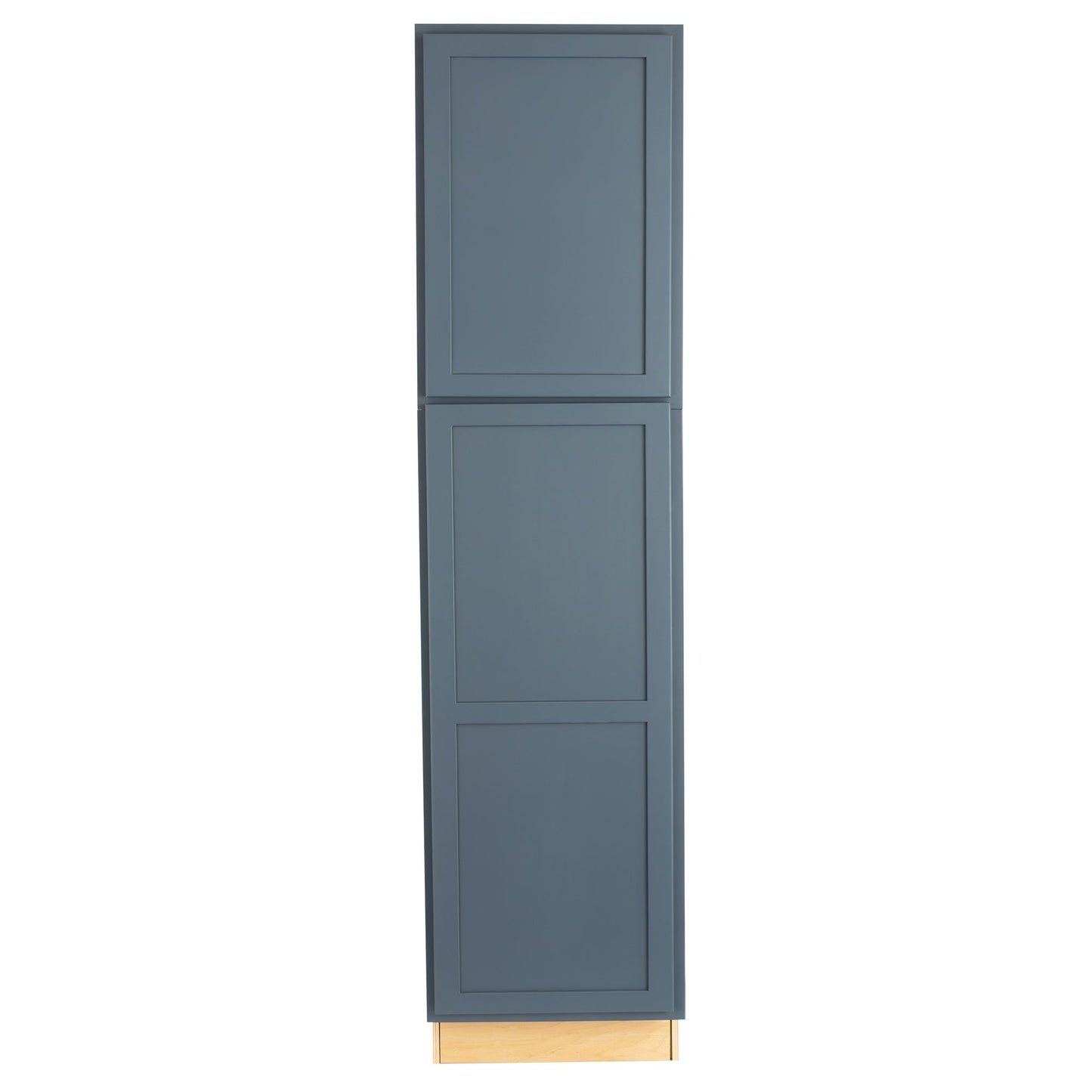 Quicklock Needlepoint Navy Pantry Cabinet- 24"W