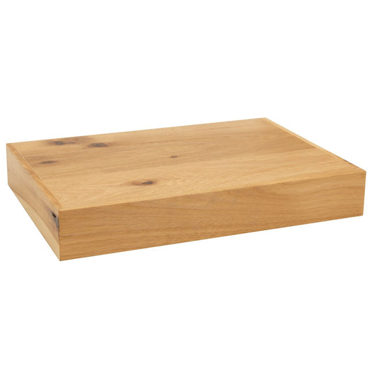 Quicklock Rustic Hickory Floating Shelf - Medium