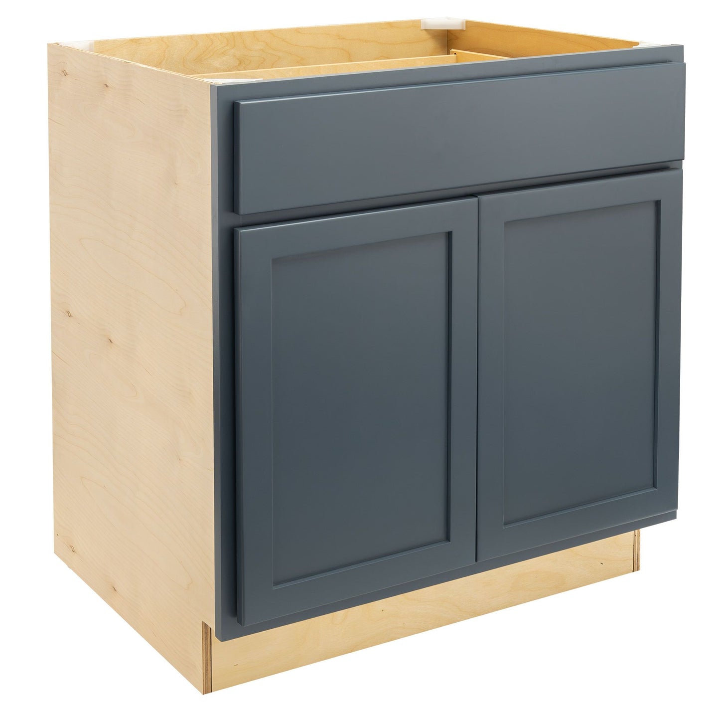 Quicklock Needlepoint Navy Base Cabinet- Double Door (30", 36"W)