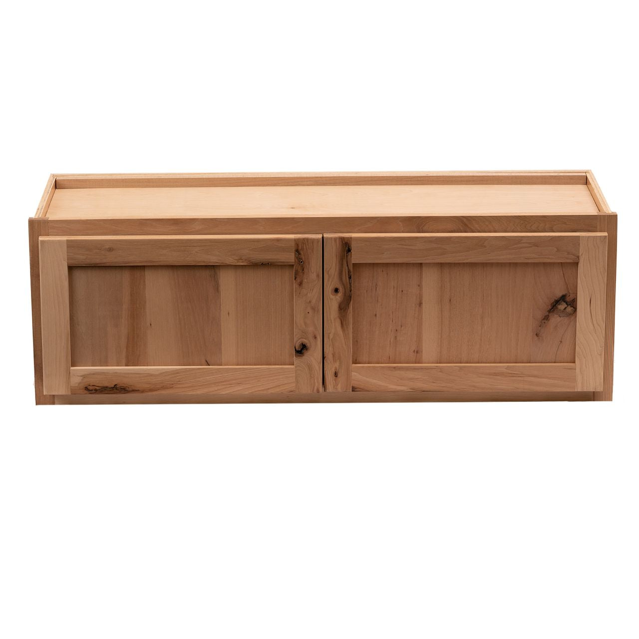 Quicklock Raw Hickory Wall Microwave