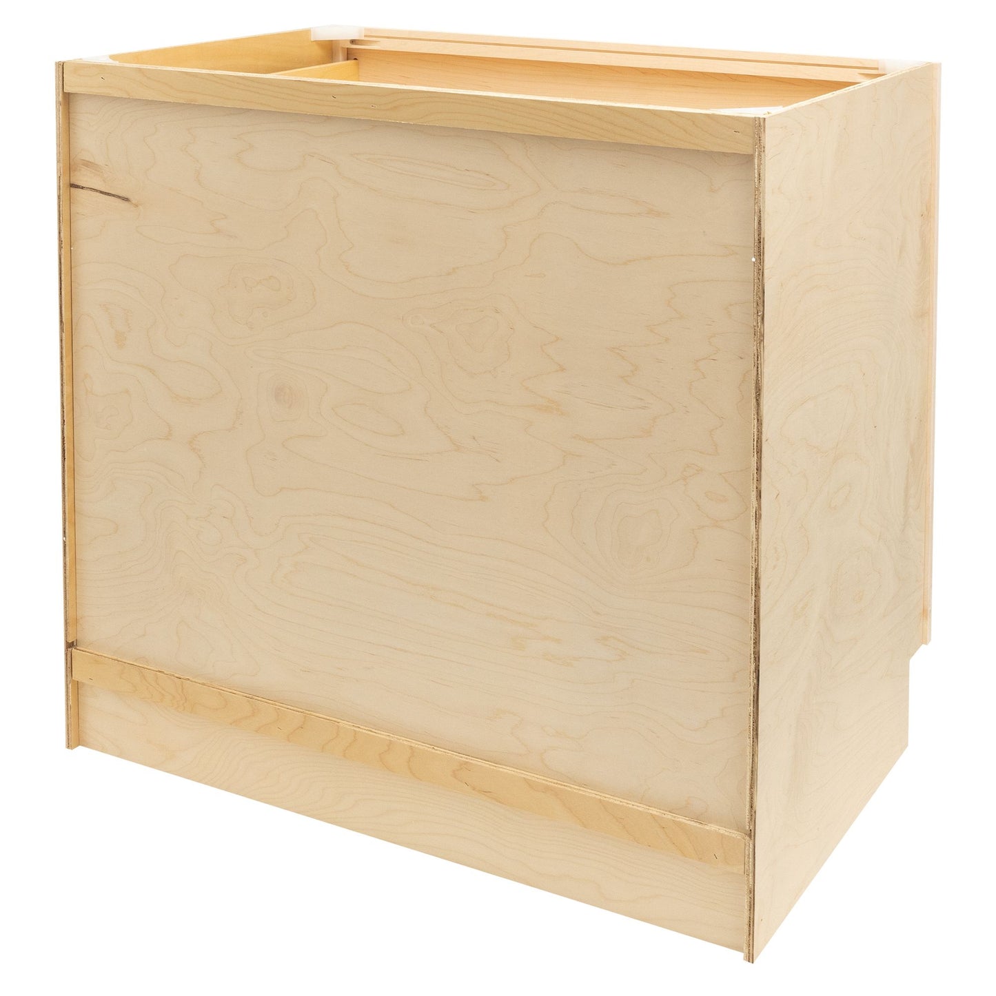 Quicklock Raw Hickory Base Cabinet - Double Door