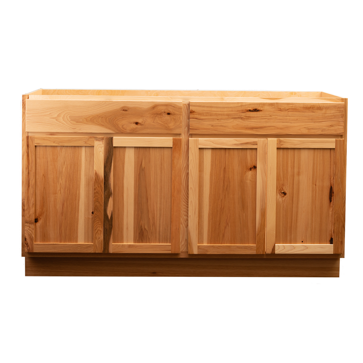 Quicklock Rustic Hickory Vanity Base Cabinet - Large